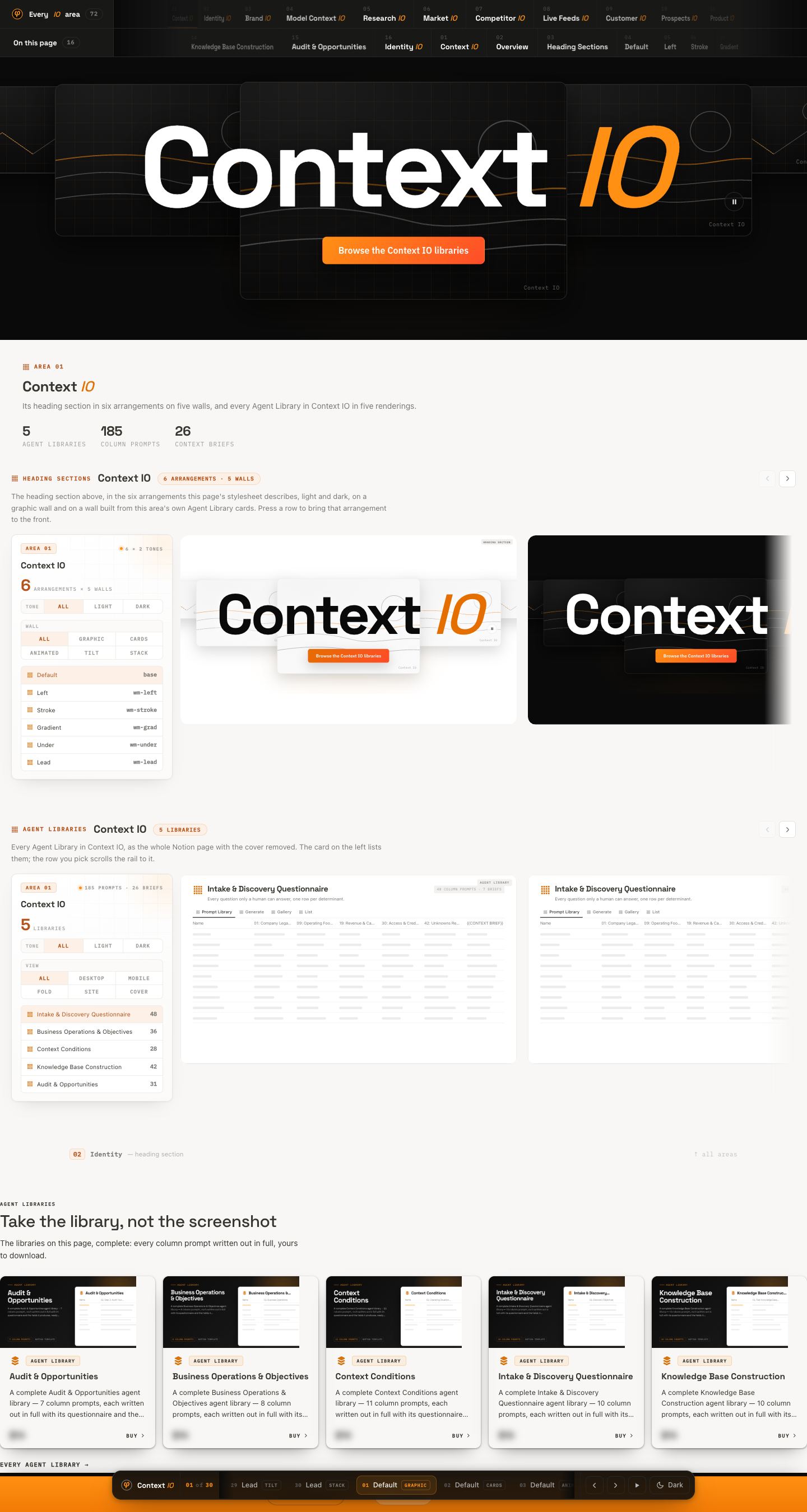 Intelligent Operations: Website — 01Context IO