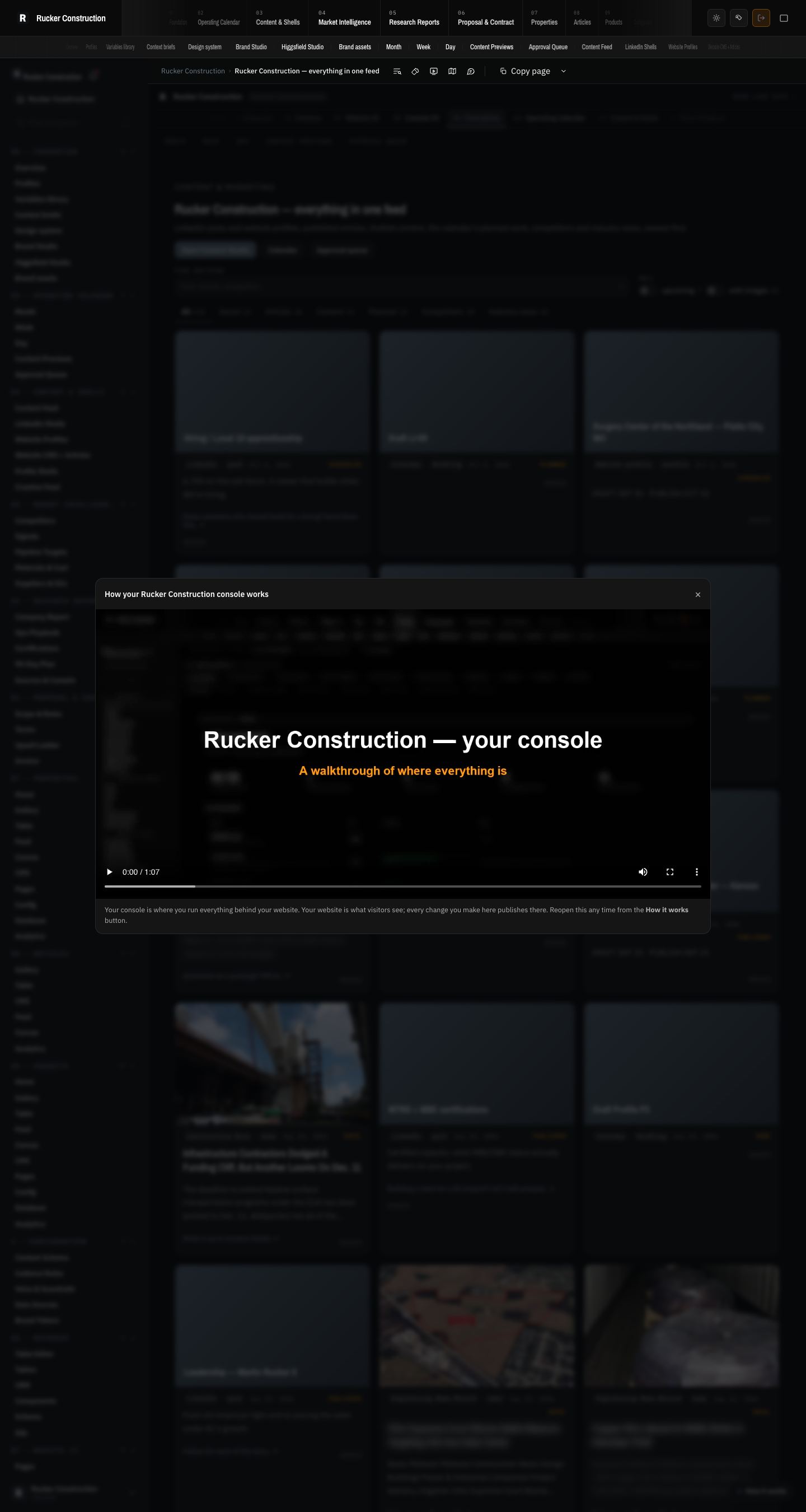 Rucker Construction: Console home