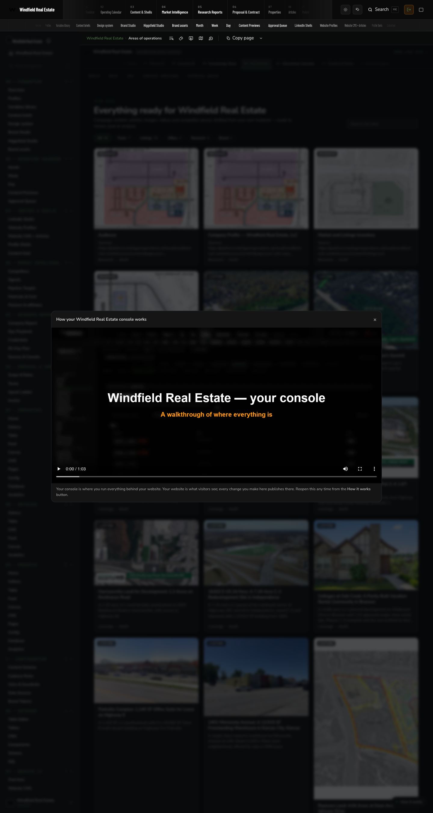 Windfield Real Estate: Console home